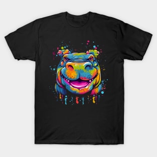 Hippo Smiling T-Shirt